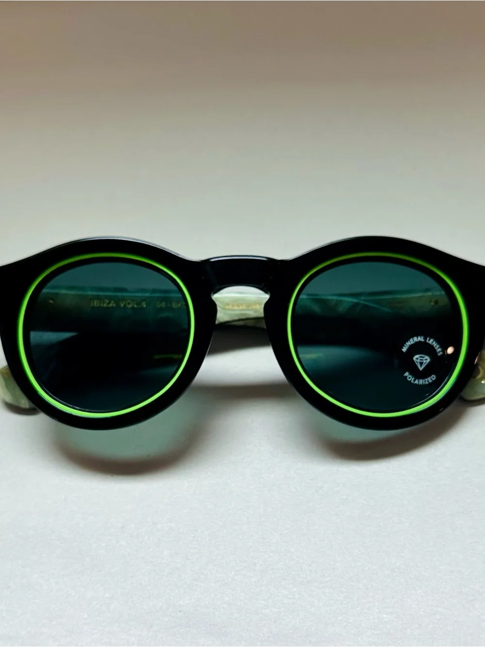 New-Authentic-ETNIA BARCELONA Sunglasses-Polarized-IBIZA Vol. 4-Black Green